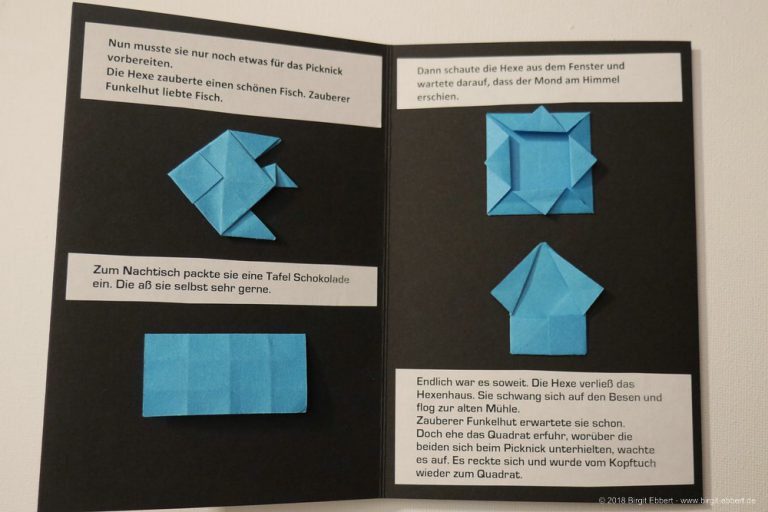 Das kleine blaue Quadrat - PapierZen®